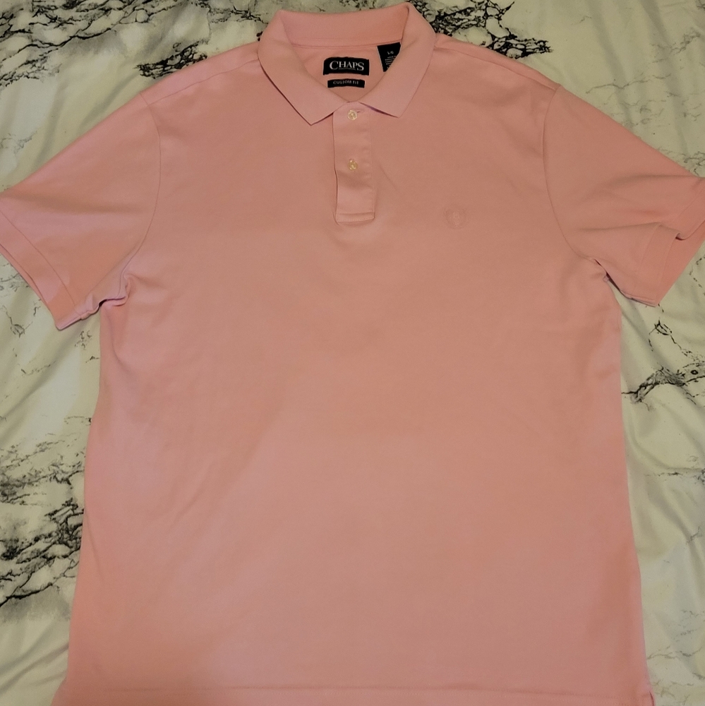 Chaps Pink Polo